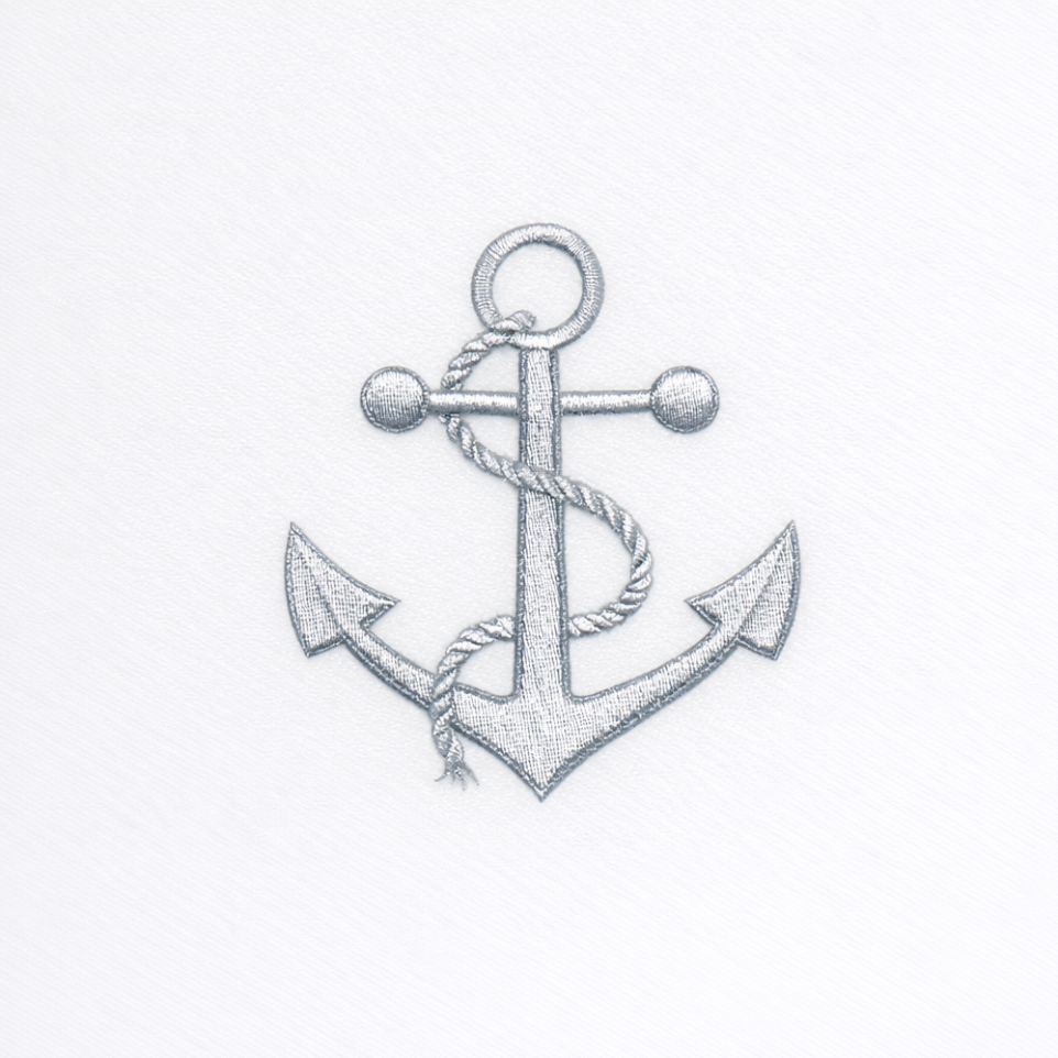Anchor Embroidery Design
