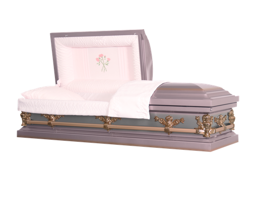 [SST-7001-000] Savoy Rose Stainless (Full Couch)